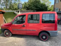 Gebraucht Fiat Doblò 65 PS (47 kW) 2005 Rot Van / Kleinbus