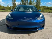 Brugt Tesla Model 3 Long Range AWD 339 kW (462 HK) 2020 Blå Sedan