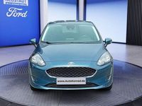 Gebraucht Ford Fiesta Cool & Connect 101 PS (74 kW) 2021 Chromablau metallic Kleinwagen