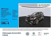 Gebraucht VW T-Cross Active 110 PS (80 kW) 2022 Schwarz SUV