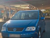 Gebraucht VW Touran 140 PS (102 kW) 2006 Blau Van / Kleinbus