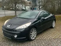 Gebraucht Peugeot 207 CC 120 PS (88 kW) 2008 Schwarz Cabrio