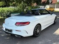 Gebraucht Mercedes C200 AMG 184 PS (135 kW) 2020 Weiß Cabrio
