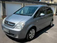 Gebraucht Opel Meriva 87 PS (63 kW) 2003 Silber Van / Kleinbus