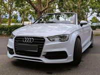 Gebraucht Audi A3 Cabriolet S-Line 179 PS (131 kW) 2014 Weiß Cabrio