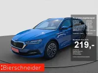 Gebraucht Skoda Octavia Clever 150 PS (110 kW) 2022 Blau Kombi