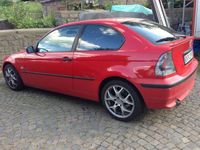 Gebraucht BMW 316 Compact 156 PS (114 kW) 2002 Rot Kleinwagen
