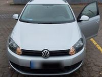 Gebraucht VW Golf VI Comfortline 105 PS (77 kW) 2010 Silber Kleinwagen
