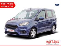 Gebraucht Ford Tourneo Courier 101 PS (74 kW) 2021 Weiß Van / Kleinbus