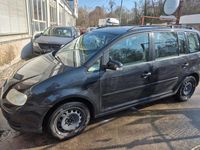 Gebraucht VW Touran 116 PS (85 kW) 2003 Schwarz Van / Kleinbus