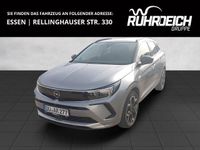 Gebraucht Opel Grandland X Elegance 131 PS (96 kW) 2022 Kontrast grau/quarz silber SUV