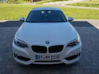 Używany BMW 218 Advantage 150 KM (110 kW) 2017 Biały Coupe
