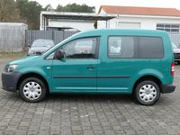Second-hand VW Caddy Startline 75 CP (55 kW) 2013 Verde Monovolum