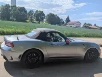Gebraucht Abarth 124 Spider 170 PS (125 kW) 2017 Silber Cabrio
