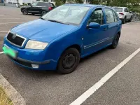 Gebraucht Skoda Fabia 68 PS (50 kW) 2000 Blau Kleinwagen