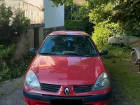 Gebraucht Renault Clio II 75 PS (55 kW) 2004 Rot Kleinwagen