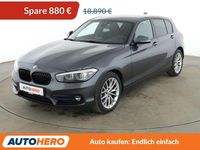 Gebraucht BMW 118 Sport Line 136 PS (100 kW) 2019 Grau Kleinwagen