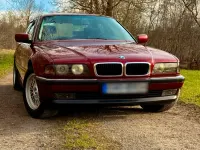 Gebraucht BMW 730 218 PS (160 kW) 1995 Rot Limousine