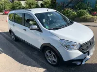 Gebraucht Dacia Lodgy Stepway 131 PS (96 kW) 2020 Weiß Van / Kleinbus