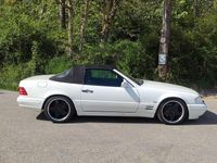 Gebraucht Mercedes SL320 231 PS (169 kW) 1996 Weiß Cabrio
