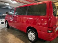 gebraucht VW Caravelle t42,5 tdi rot Bus Klima 7sitzer webasto Leder beige