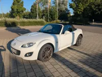 Gebraucht Mazda MX5 126 PS (92 kW) 2012 Weiß Cabrio