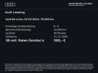 Używany Audi Q4 e-tron Advanced 150 kW (204 KM) 2023 Szary SUV