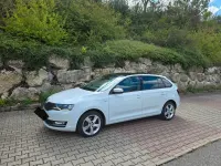Gebraucht Skoda Rapid Clever 110 PS (80 kW) 2019 Weiß Kleinwagen