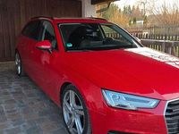 Second-hand Audi A4 Performance 218 CP (160 kW) 2018 Roșu Break