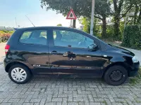 Gebraucht VW Fox 54 PS (39 kW) 2009 Schwarz Kleinwagen