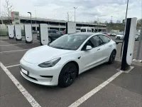 Used Tesla Model 3 Standard Range Plus 239 kW (325 HP) 2021 White Sedan