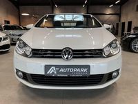 Brugt VW Golf Cabriolet 140 HK (102 kW) 2012 Hvid Cabriolet