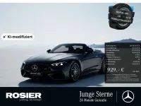 Gebraucht Mercedes SL63 AMG Premium Plus 585 PS (430 kW) 2023 Grau / selenitgrau Cabrio