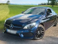 Gebraucht Mercedes C220 AMG 170 PS (125 kW) 2018 Blau Coupé