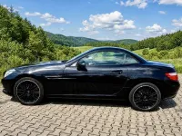 Gebraucht Mercedes SLK200 184 PS (135 kW) 2013 Schwarz Cabrio
