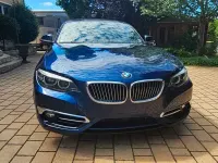Gebraucht BMW 218 Luxury Line 136 PS (100 kW) 2017 Blau Cabrio