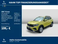 Gebraucht VW T-Cross Life 95 PS (69 kW) 2024 Gelb SUV