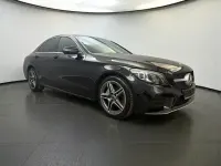 Gebraucht Mercedes C180 AMG line 176 PS (129 kW) 2019 Obsidianschwarz Limousine