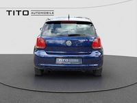 Gebraucht VW Polo Match 90 PS (66 kW) 2013 Blau Kleinwagen