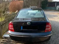 Używany Skoda Superb Elegance 150 KM (110 kW) 2004 Czarny Sedan/Limuzyna