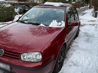 Gebraucht VW Golf IV 75 PS (55 kW) 1999 Rot Kleinwagen