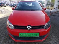 Gebraucht VW Polo Trendline 60 PS (44 kW) 2010 Rot Kleinwagen