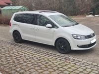 Gebraucht VW Sharan Life 200 PS (147 kW) 2013 Weiß Van / Kleinbus