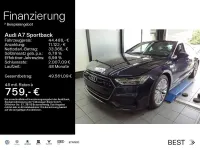 Gebraucht Audi A7 Sportback S-Line 204 PS (150 kW) 2023 Firmamentblau metallic Kleinwagen