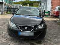 Gebraucht Seat Ibiza 69 PS (50 kW) 2008 Schwarz Kleinwagen
