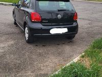 Gebraucht VW Polo Trendline 60 PS (44 kW) 2012 Schwarz Kleinwagen