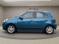 Gebraucht Nissan Micra Acenta 92 PS (67 kW) 2016 Blau Kleinwagen