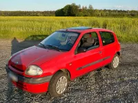 Gebraucht Renault Clio 75 PS (55 kW) 1999 Rot Kleinwagen