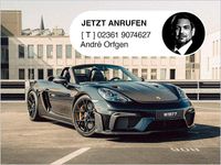 Gebraucht Porsche 718 Spyder 500 PS (367 kW) 2024 Schwarz Cabrio