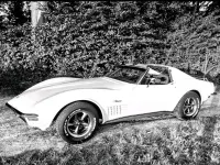 Gebraucht Corvette C3 355 PS (261 kW) 1972 Weiß Coupé